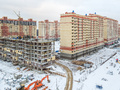 ЖК «Лукино-Варино». Ход строительства корпуса 19. Аэрофотосъемка. Фото от 24.12.2016 г.