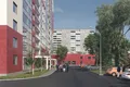 Проектом предусмотрено благоустройство территории и гостевые паркинги.