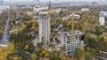 Стадия строительства корпусов. Аэрофотосъемка от 13.10.2020 г.