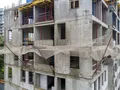ЖК «Счастье в Лианозово». Фасад. Стадия строительства. Аэрофотосъемка от 20.07.2018 г.