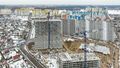 Новая очередь строительства, степень готовности. Аэрофотосъемка от 08.04.2022 г.