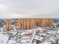 ЖК «Зеленые аллеи». 1 очередь строительства. Аэрофотосъемка. Фото от 28.01.2017 г.