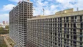 Фасад (корп. 7,8). Стадия строительства.
Аэрофотосъемка от 07.10.2018 г.