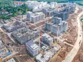 Ход строительства. Общий вид строительной площадки. Аэрофотосъемка от 17.07.2017 г.