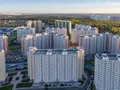 ЖК «Переделкино Ближнее». Третья очередь строительства. Аэрофотосъемка. Фото от 01.10.2016 г.