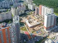 ЖК «LIFE-Митинская ECOPARK». Ход строительства детского сада. Аэрофотосъемка от 29.06.2016 г.
