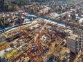 ЖК «Аккорд. Smart – квартал». Ход строительства нового корпуса. Аэрофотосъемка. Фото от 27.03.2016 г.