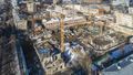 Общий вид территории застройки. Аэрофотосъёмка от 19.02.19 г.
