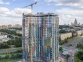 Многофункциональный комплекс «Мосфильмовская». Ход строительства. Аэрофотосъемка. Фото от 15.08.2017 г.