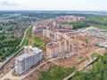ЖК «Пятницкие кварталы». Ход строительства. Аэрофотосъемка. Фото от 08.06.2017 г.