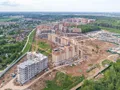 ЖК «Пятницкие кварталы». Ход строительства. Аэрофотосъемка. Фото от 08.06.2017 г.