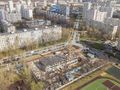 Общий вид территории строительства. Аэрофотосъёмка от 27.04.2018 г.