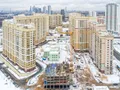 ЖК «Мосфильмовский». Корпуса 1, 3. Детский сад. Аэрофотосъемка. Фото от 29.12.2016 г.