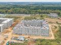 ЖК «Новогорск Парк». Ход строительства. Квартал 4. Аэрофотосъемка. Фото от 28.09.2017 г.