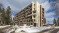 Ход строительства. Отделка фасада. Фото 3.03.2021 г.