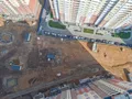 ЖК «Центр+». Благоустройство территории. Аэрофотосъемка от 12.09.2017 г.