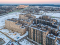 ЖК «Vesna» («Весна»). Корпуса 5, 6, 7, 8, 9, 10, 11, 12. Аэрофотосъемка. Фото от 23.11.2016 г.