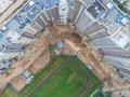 Мкр. «Новокосино-2». Вид сверху (корп. 14). Аэрофотосъемка от 26.09.2017 г.