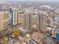 ЖК «Золотые Ворота». Вид с пр-да Пионерский. Аэрофотосъемка от 03.11.2017