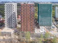В корпусе «Водолей» ведутся фасадные работы. Аэрофотосъемка от 04.05.2017 г.