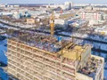 ЖК «Летний сад». Ход строительства. Корпус 3Б. Аэрофотосъемка. Фото от 17.03.2018 г.