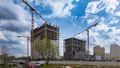 Ход строительства от 25.04.2024г. Вид на строящиеся корпуса.