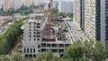 Корпус 1А. Ход строительства. Аэрофотосъемка. Фото от 16.06.2020 г.