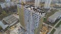 ЖК на стадии отделки фасада. Аэрофотосъемка от 23.04.2019.