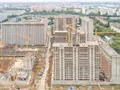 ЖК «Летний сад». Ход строительства. Общий вид. Аэрофотосъемка. Фото от 30.08.2017 г.