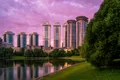 Комплекс расположен в зеленом районе.