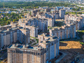 ЖК «Татьянин Парк». Корпуса 19, 20, 21, 22, 23, 24. Аэрофотосъемка. Фото от 27.08.2016 г.