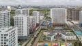 Благоустроенная 1 фаза строительства. Аэрофотосъемка от 10.07.2019 г.