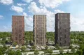 В составе проекта будет построено 3 башни в европейском стиле высотой в 24-25 этажей.