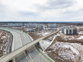 Ход строительства ЖК «Ромашково». Аэрофотосъемка от 21.03.2016 г.