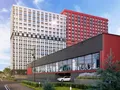 Дома будут с яркими современными фасадами и большой площадью остекления.