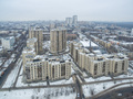 ЖК «Виноградный». Корпуса 1, 2, 3, 4. Окрестности.  Аэрофотосъемка. Фото от 24.11.2016 г.