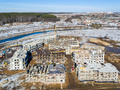Ход строительства ЖК «Сказка». Аэрофотосъемка от 15.03.2016 г.