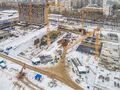 ЖК «Летний сад». Ход строительства. Аэрофотосъемка. Фото от 29.01.2017 г.