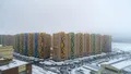 Жилой квартал «Пригород Лесное». Вид на готовые корпуса. Фото от 11.02.2019 г.