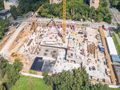 ЖК «Люблинский». Ход строительства. Аэрофотосъемка от 23.07.2017 г.