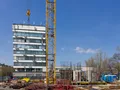 Ход строительства клубного дома «Юннаты». Фото от 28.04.2015 г.