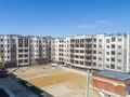 Мкр. «Новое Бисерово 2». Ход строительства корпуса 6. Аэрофотосъемка. Фото от 14.05.2018 г.