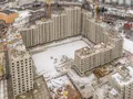 ЖК «Лучи». Ход строительства корпуса 5. Аэрофотосъемка. Фото от 25.02.2017 г.