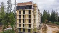 Вид корпуса. Ход строительства. Аэрофотосъемка 24.09.2021 г.