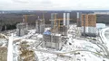 Общий вид. Ход строительства. Аэрофотосъемка 6.01.2020 г.