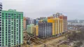 ЖК «Лучи». Ход строительства. Общий вид стройки. Аэрофотосъемка от 26.11.17 г.