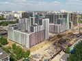ЖК «Город». Вид на корпуса 1 очереди и окрестности. Аэрофотосъемка от 13.05.2018 г.