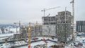 Общий вид строительной площадки. Аэрофотосъёмка от 4.03.2019 г.