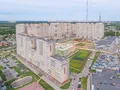 ЖК «Новое Измайлово». Корпус 4. Школа во внутреннем дворе. Аэрофотосъемка от 09.06.2017 г.