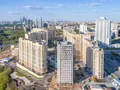 ЖК «Мосфильмовский». Общий план. Аэрофотосъемка. Фото от 14.05.2017 г.